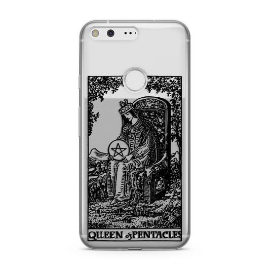 Queen of Pentacles Monochrome Google Pixel Case