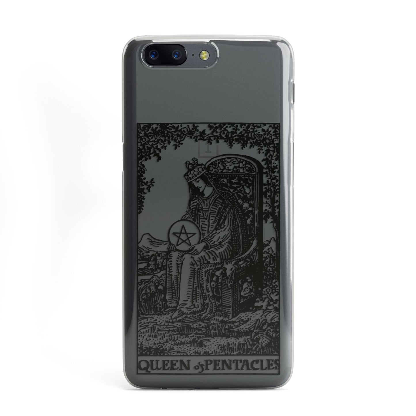 Queen of Pentacles Monochrome OnePlus Case