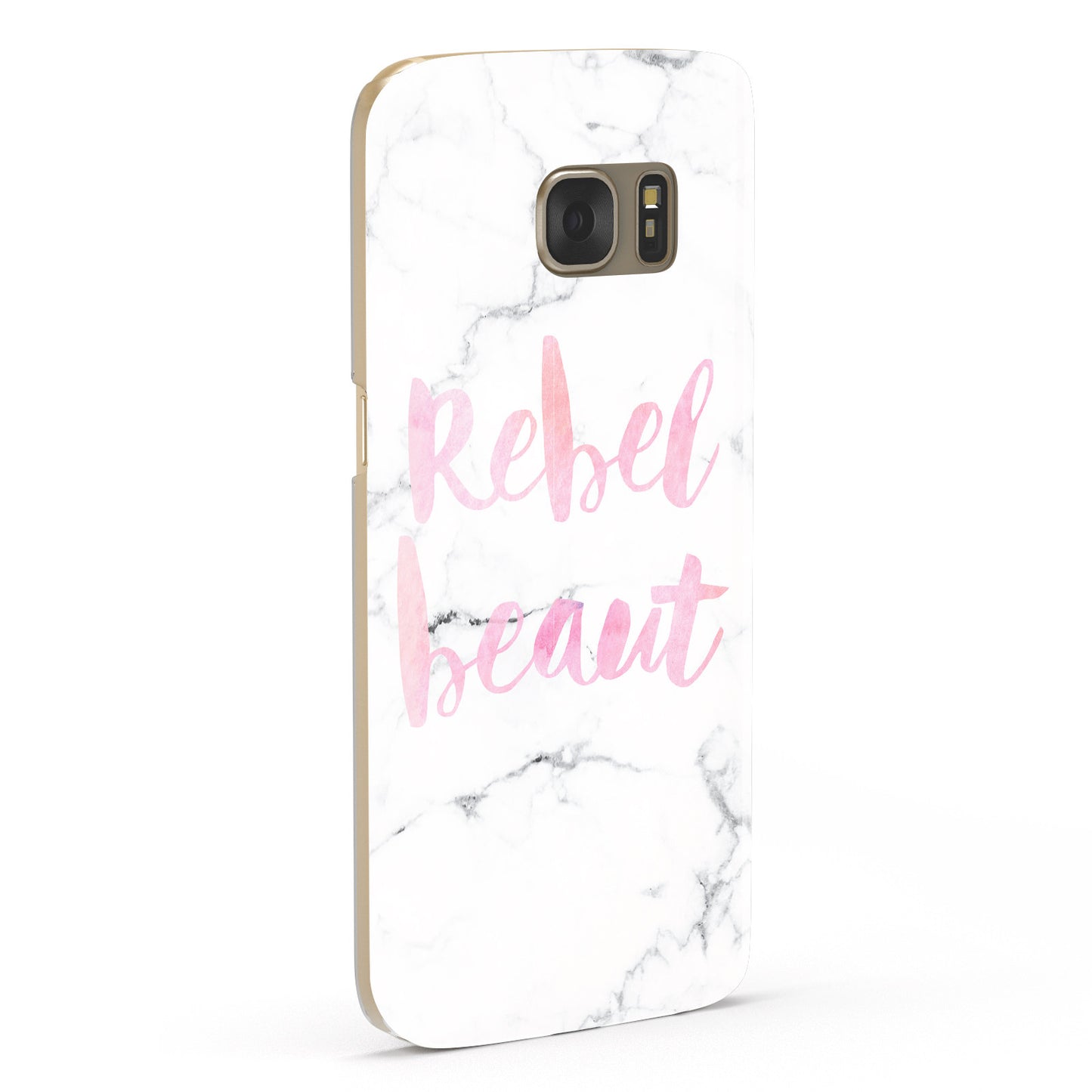 Rebel Heart Grey Marble Effect Samsung Galaxy Case Fourty Five Degrees