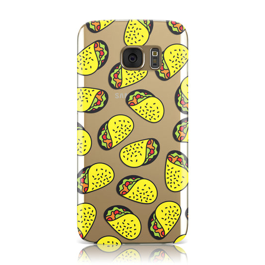 Taco Mexican Transparent Samsung Galaxy Case