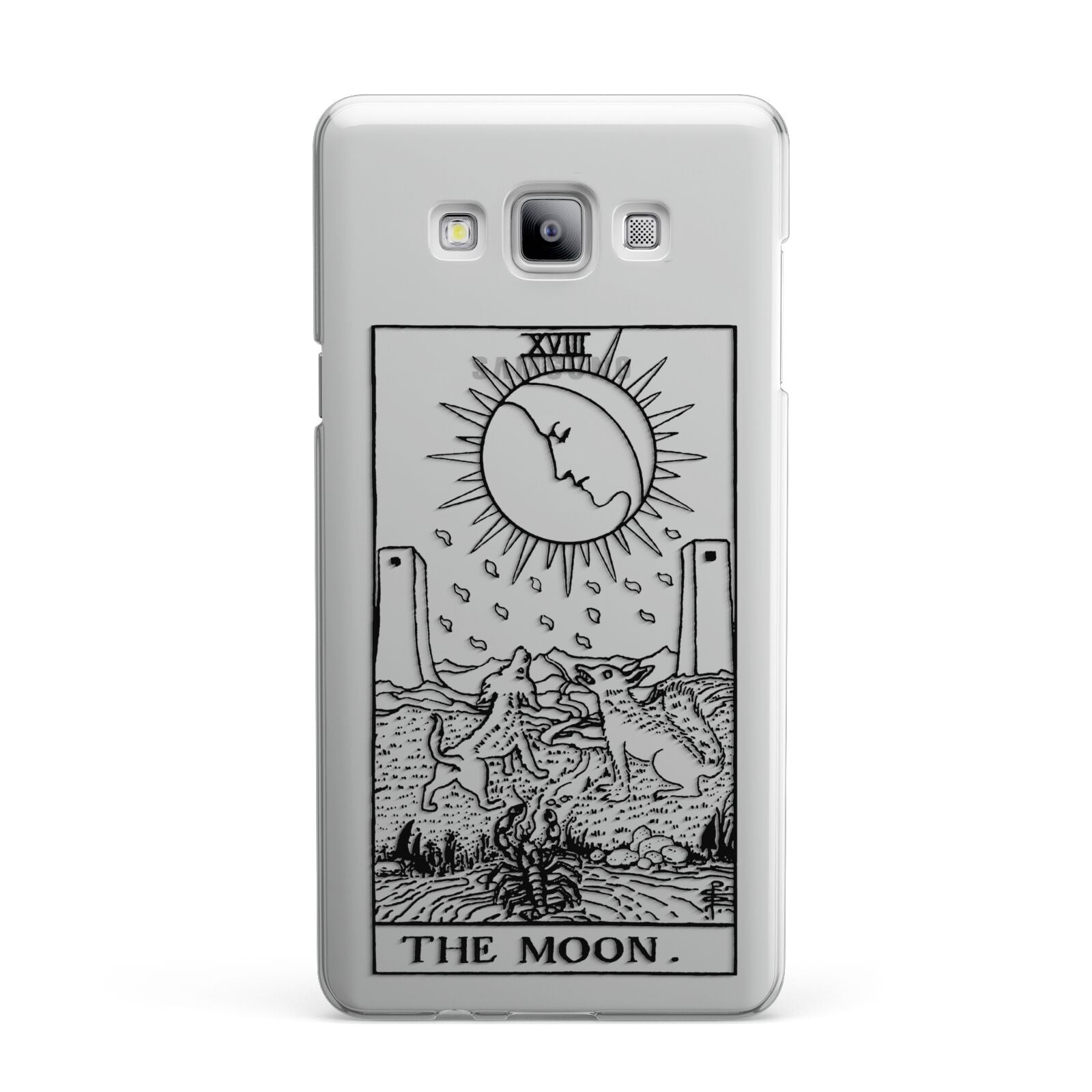 The Moon Monochrome Samsung Galaxy A7 2015 Case