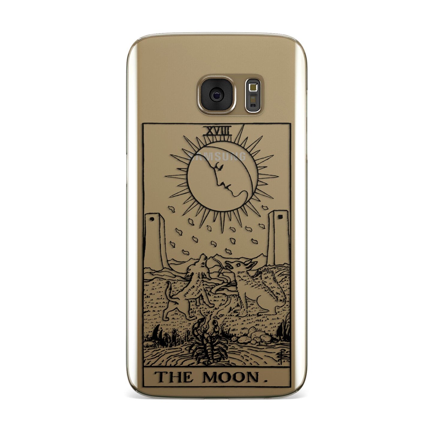 The Moon Monochrome Samsung Galaxy Case