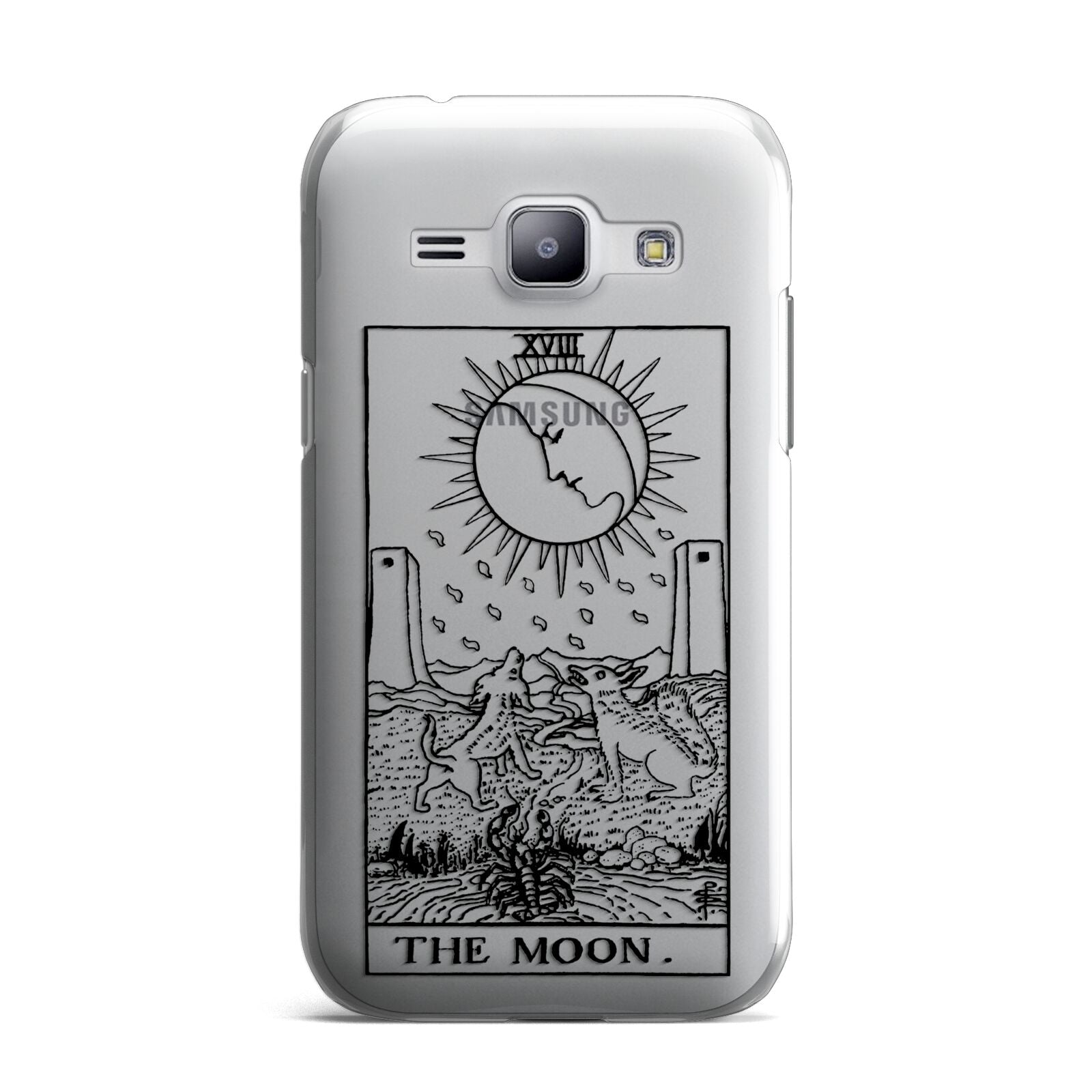 The Moon Monochrome Samsung Galaxy J1 2015 Case