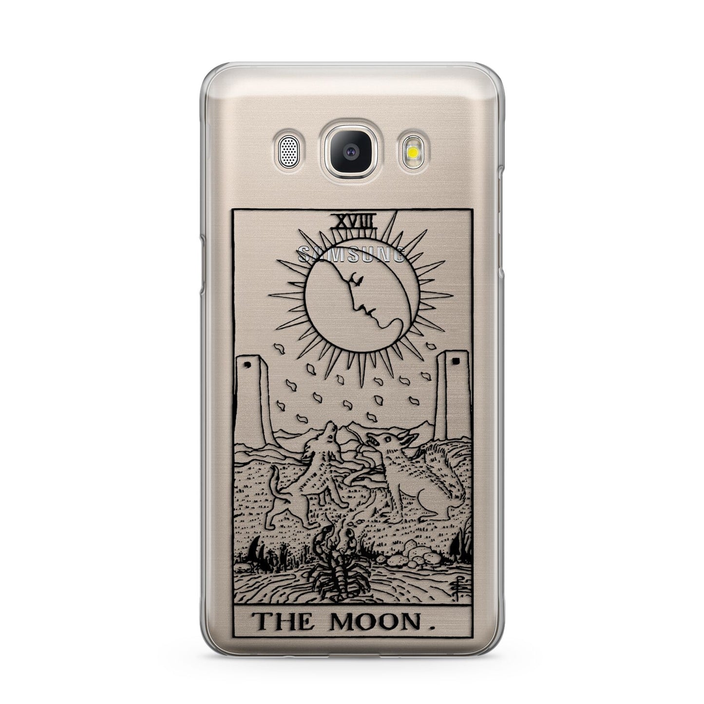 The Moon Monochrome Samsung Galaxy J5 2016 Case