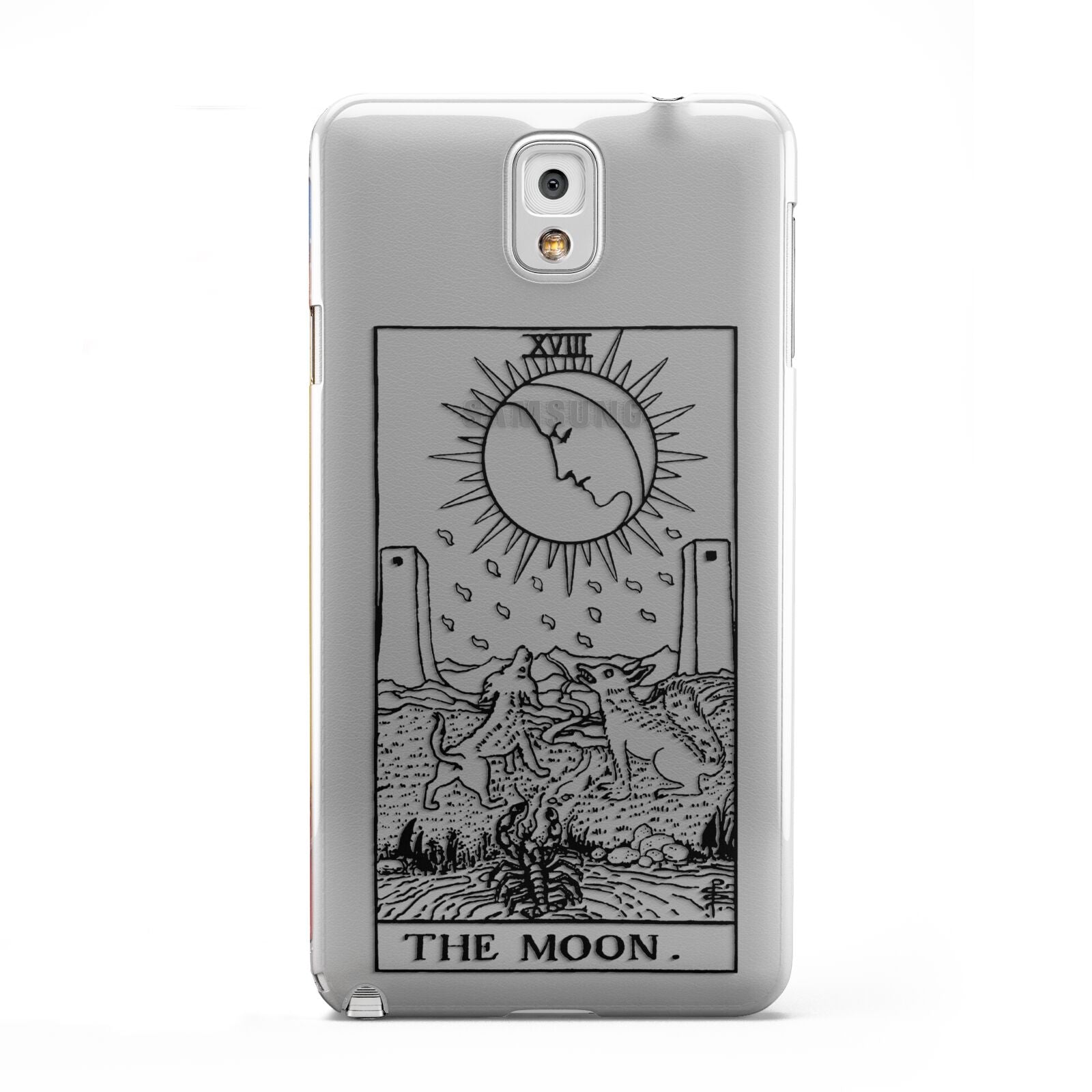 The Moon Monochrome Samsung Galaxy Note 3 Case