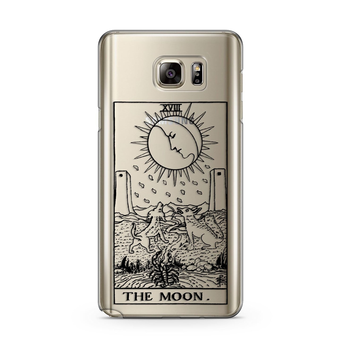 The Moon Monochrome Samsung Galaxy Note 5 Case