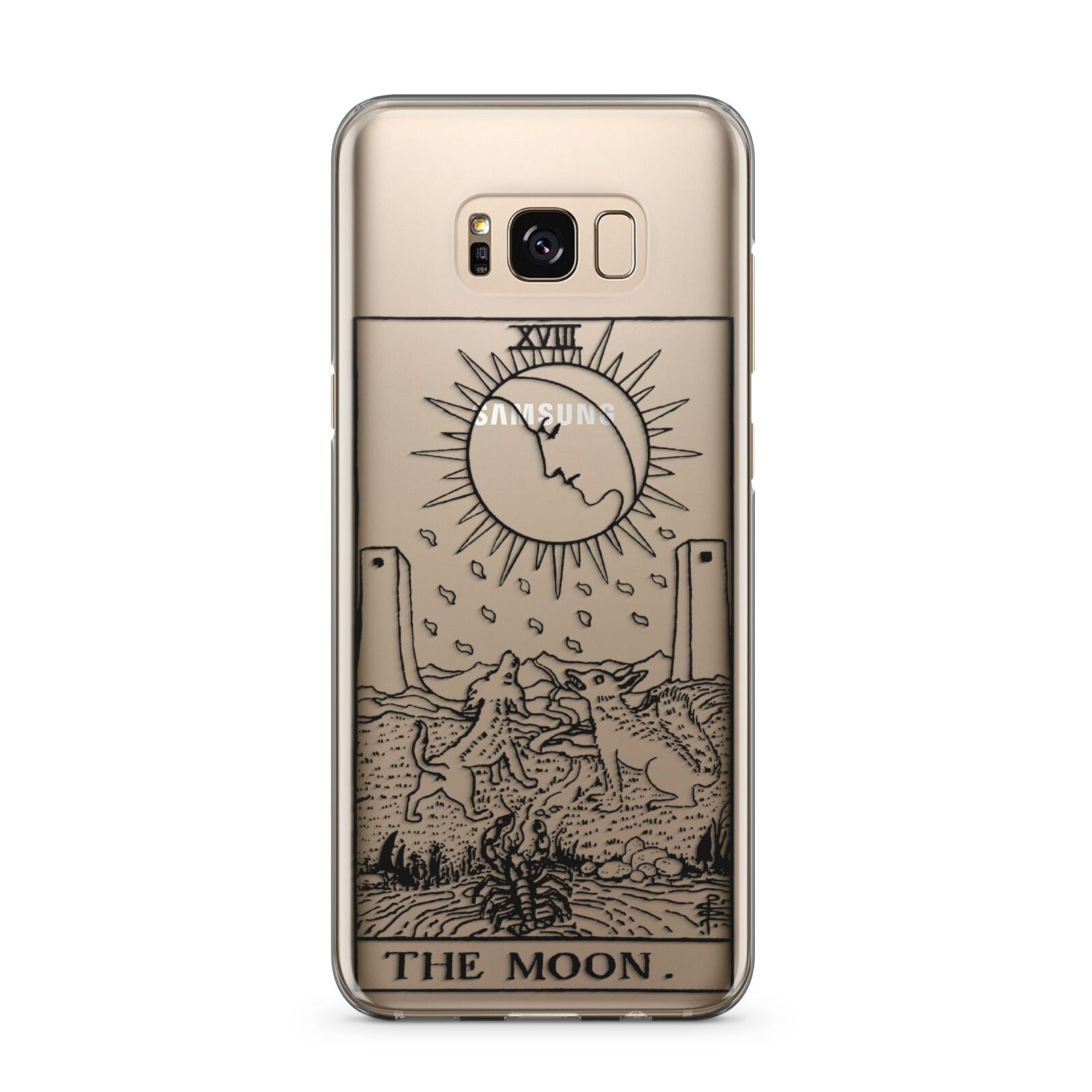 The Moon Monochrome Samsung Galaxy S8 Plus Case