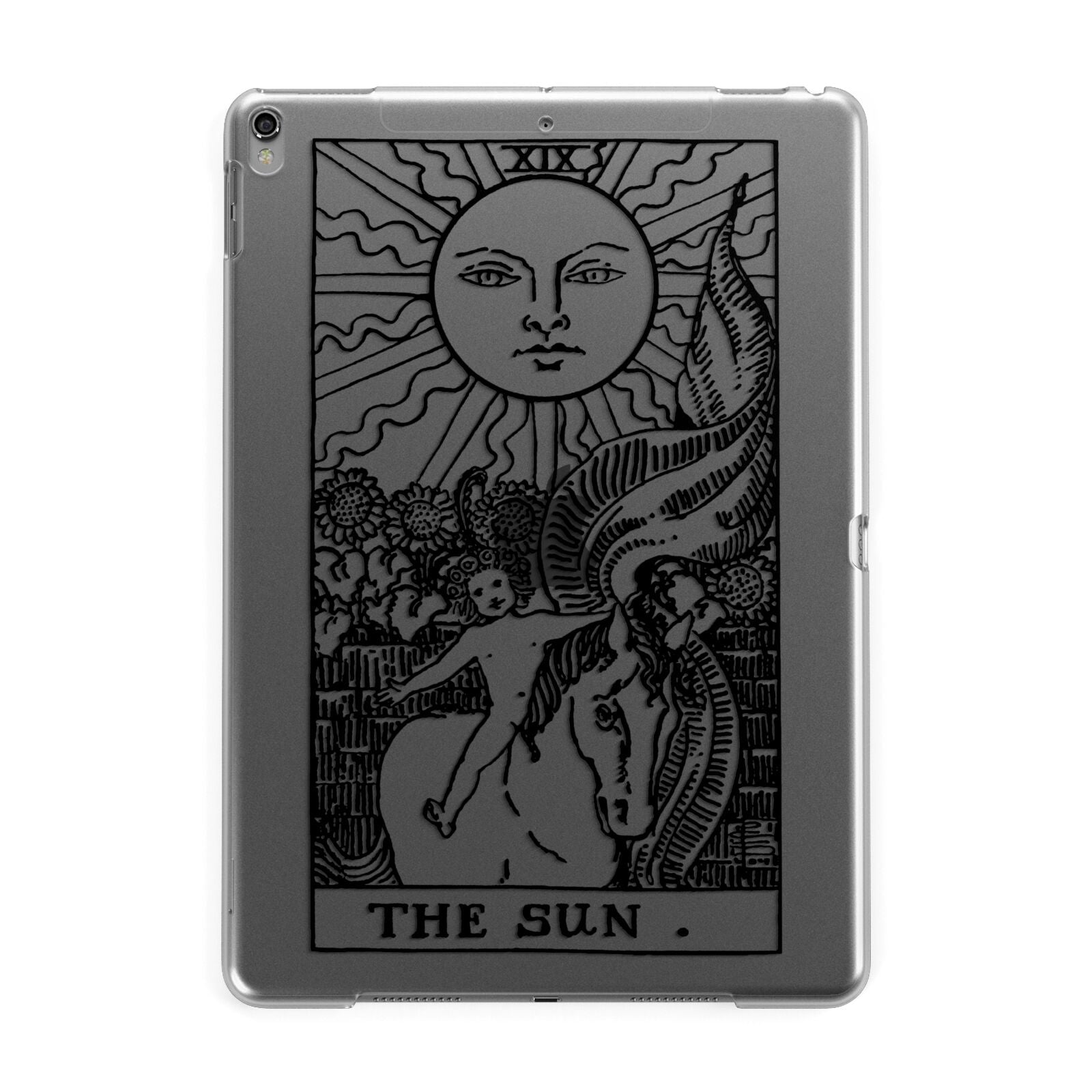 The Sun Monochrome Apple iPad Grey Case