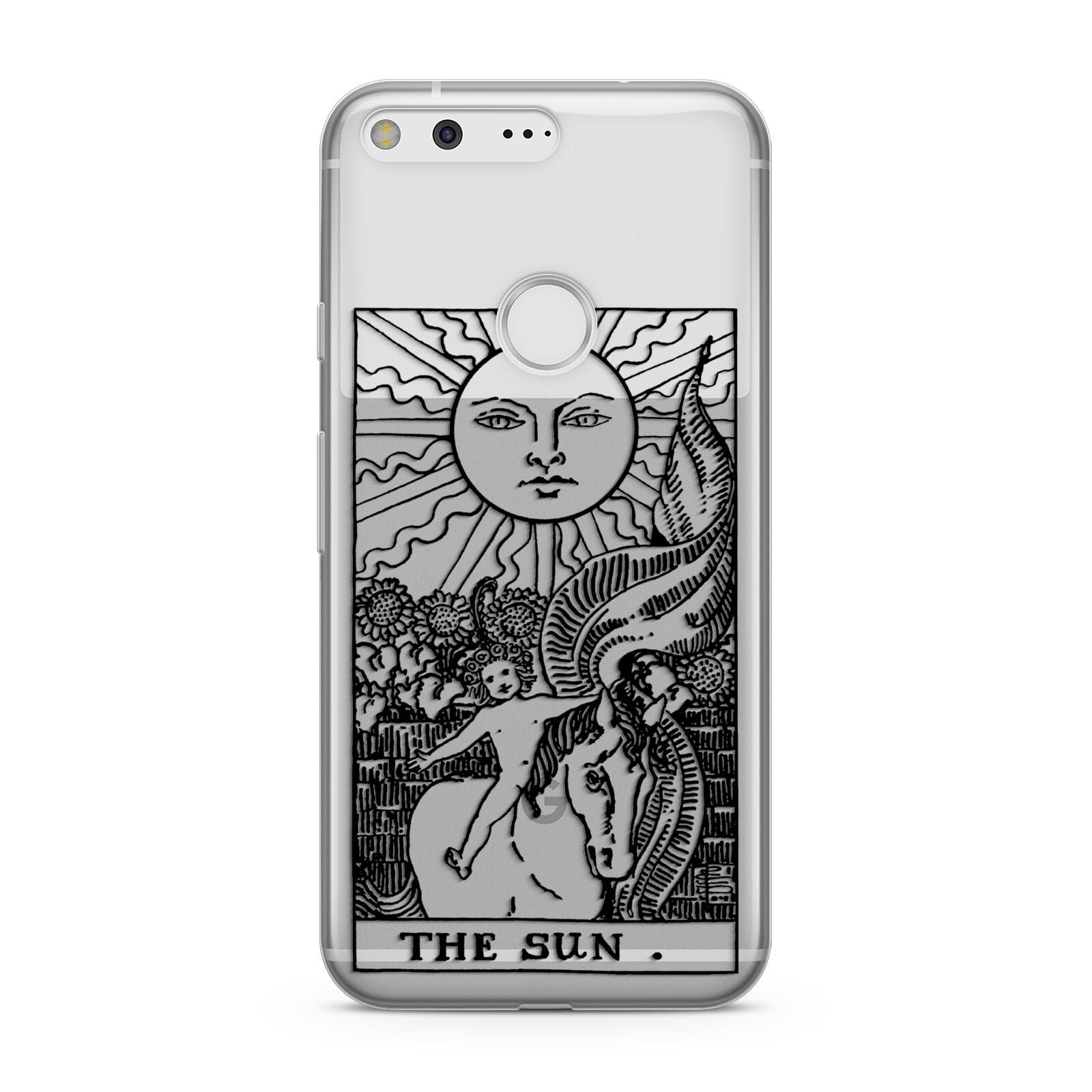 The Sun Monochrome Google Pixel Case