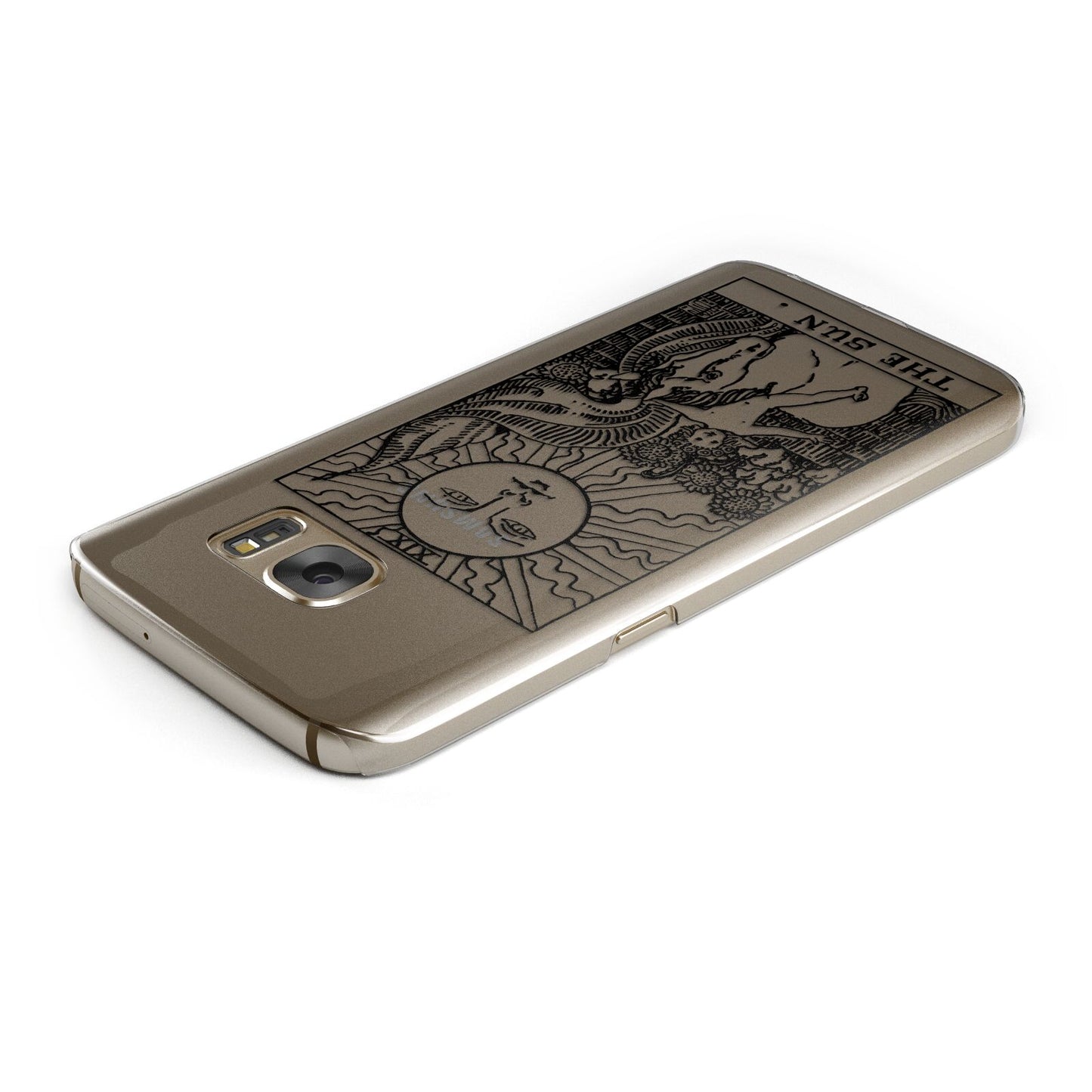 The Sun Monochrome Samsung Galaxy Case Top Cutout