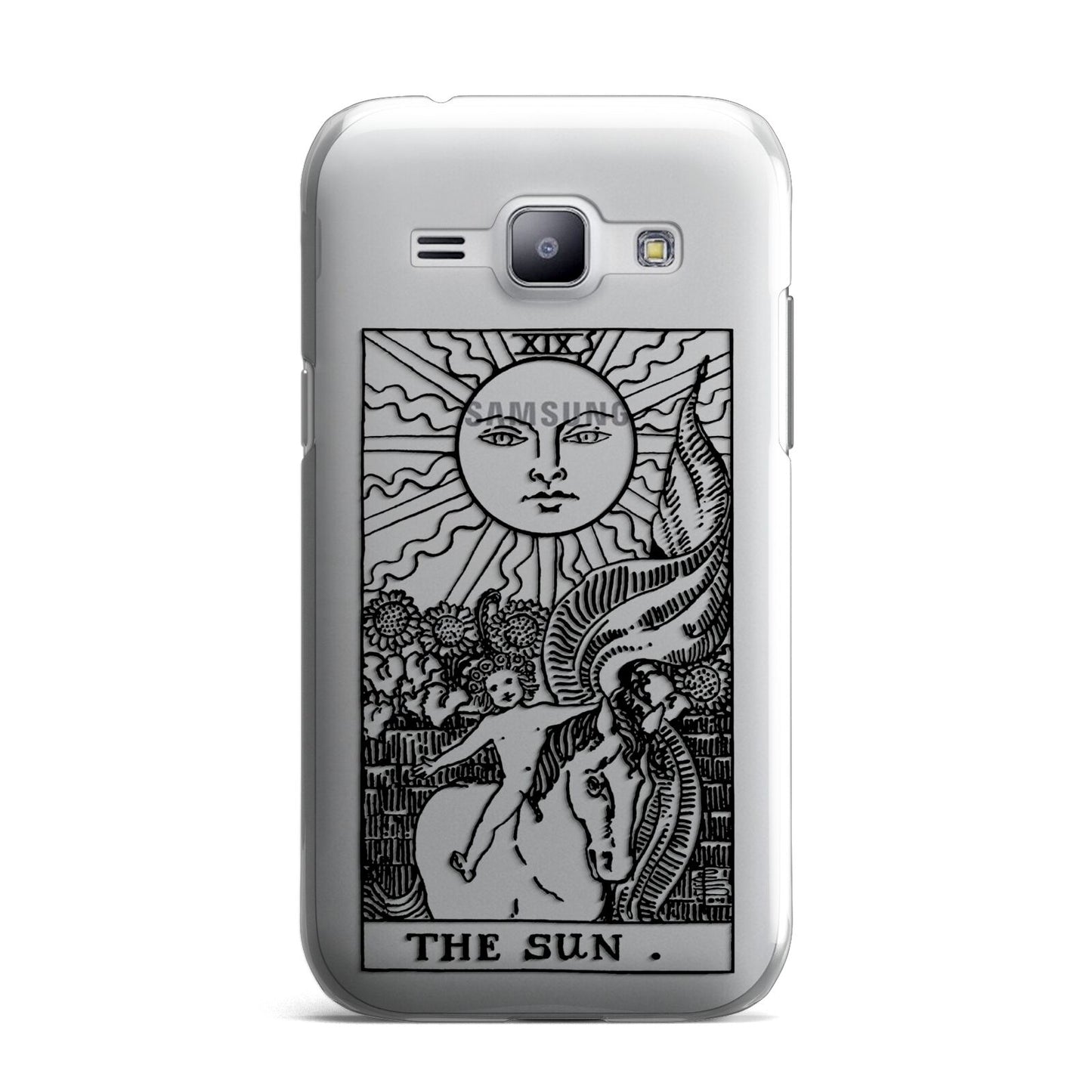 The Sun Monochrome Samsung Galaxy J1 2015 Case