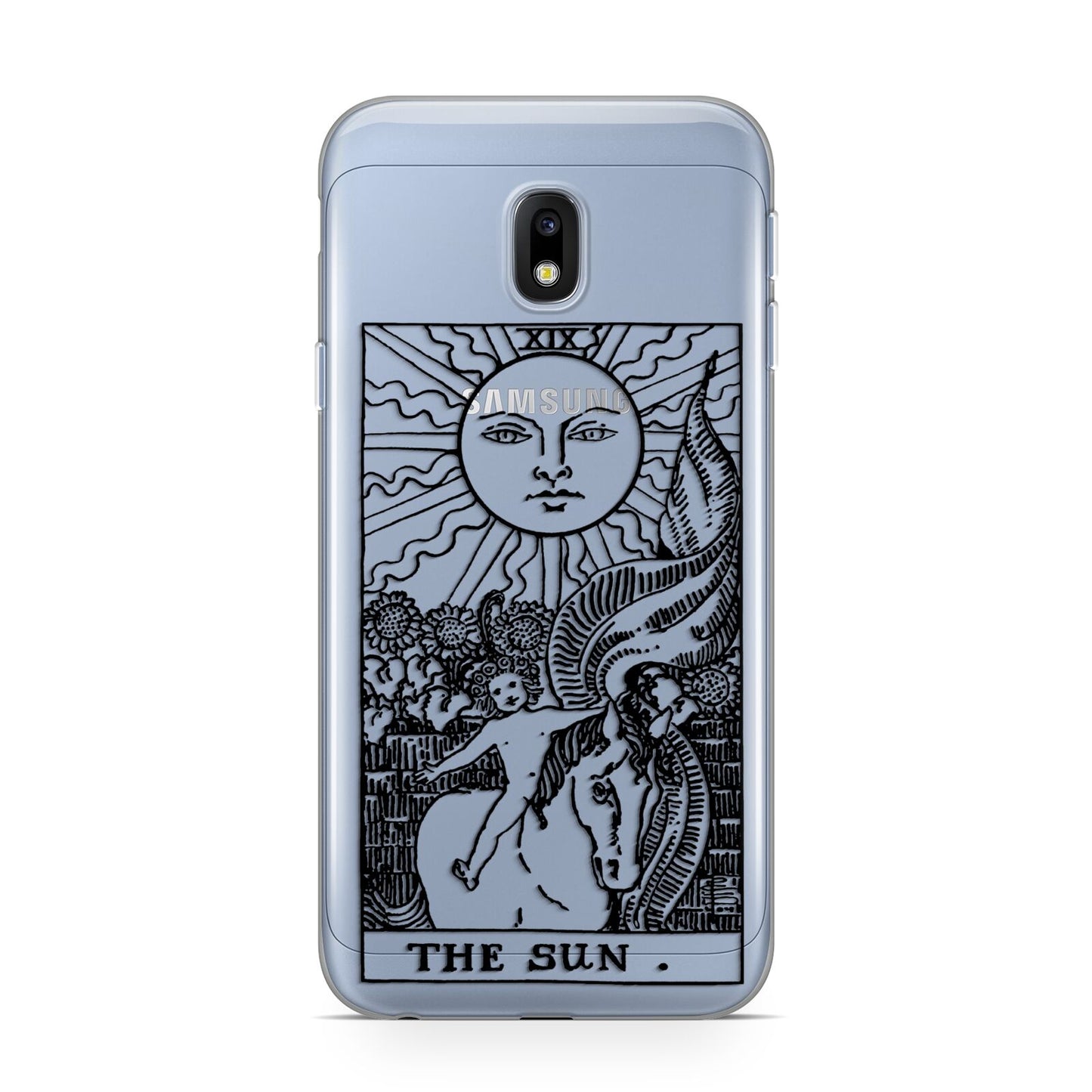 The Sun Monochrome Samsung Galaxy J3 2017 Case