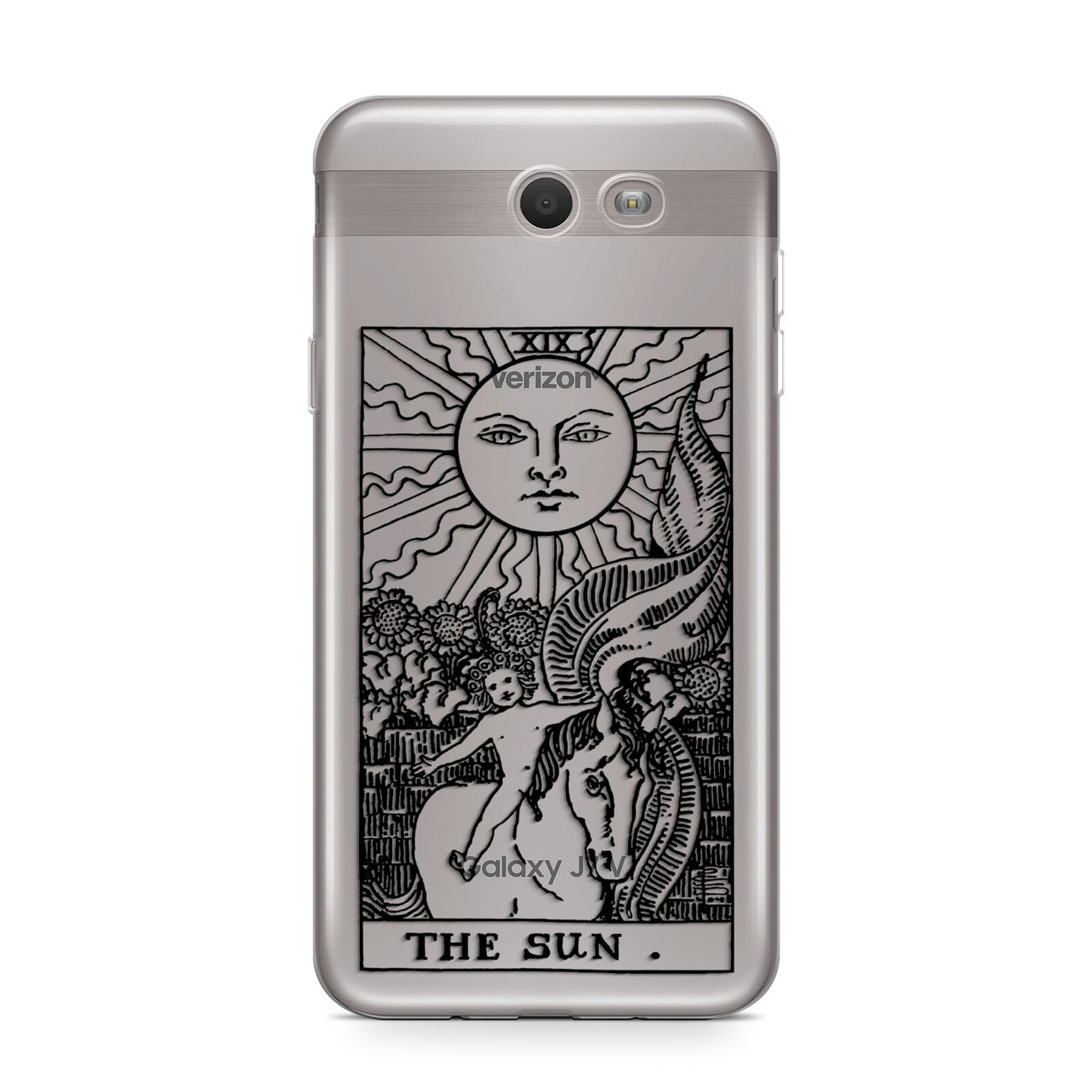 The Sun Monochrome Samsung Galaxy J7 2017 Case