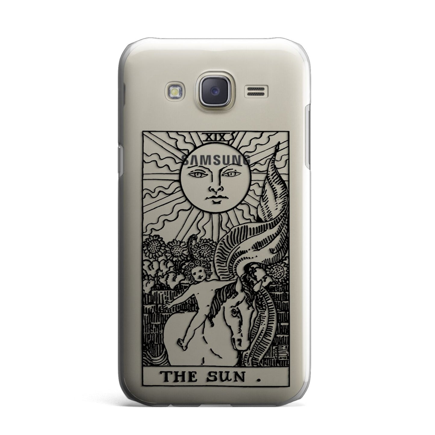 The Sun Monochrome Samsung Galaxy J7 Case