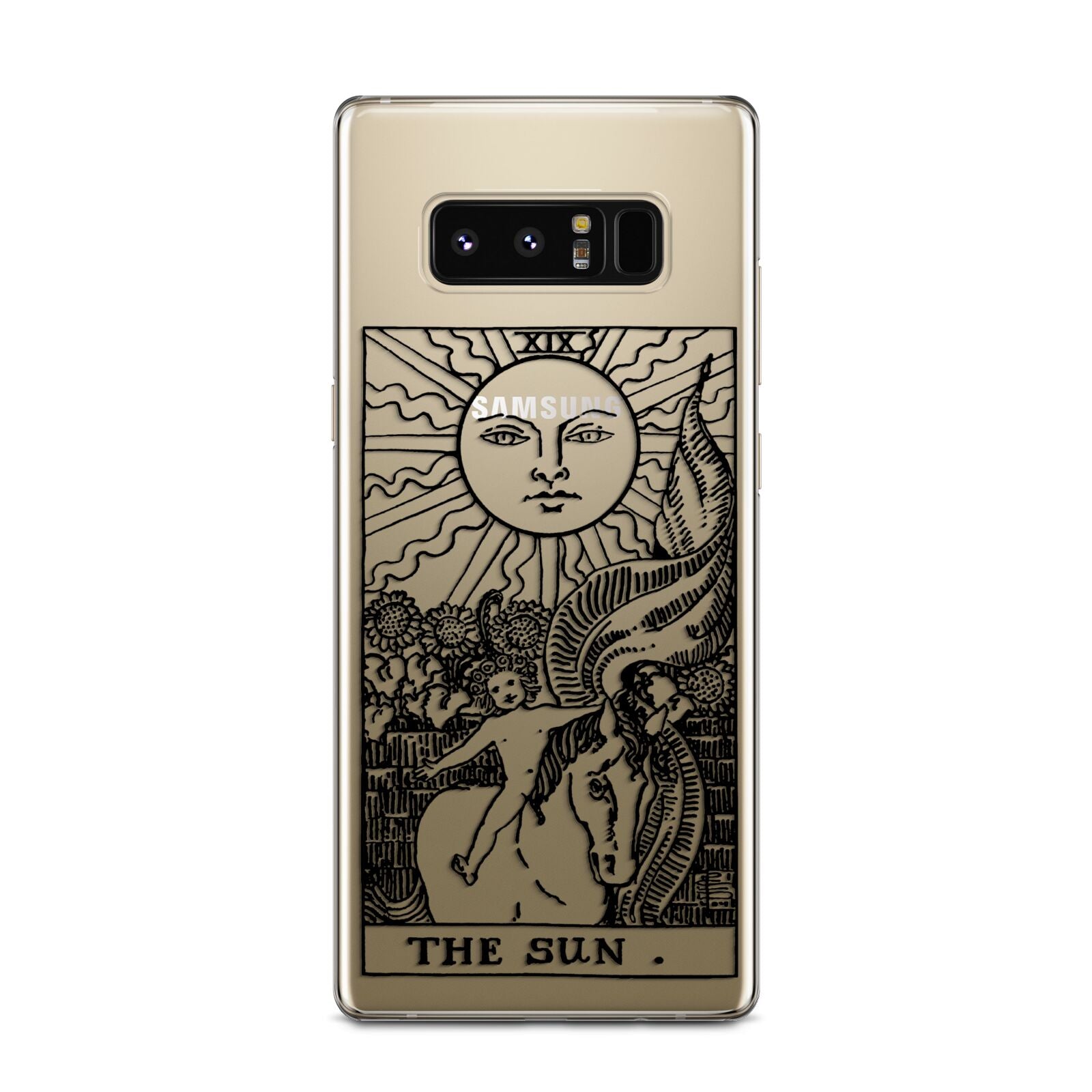 The Sun Monochrome Samsung Galaxy Note 8 Case