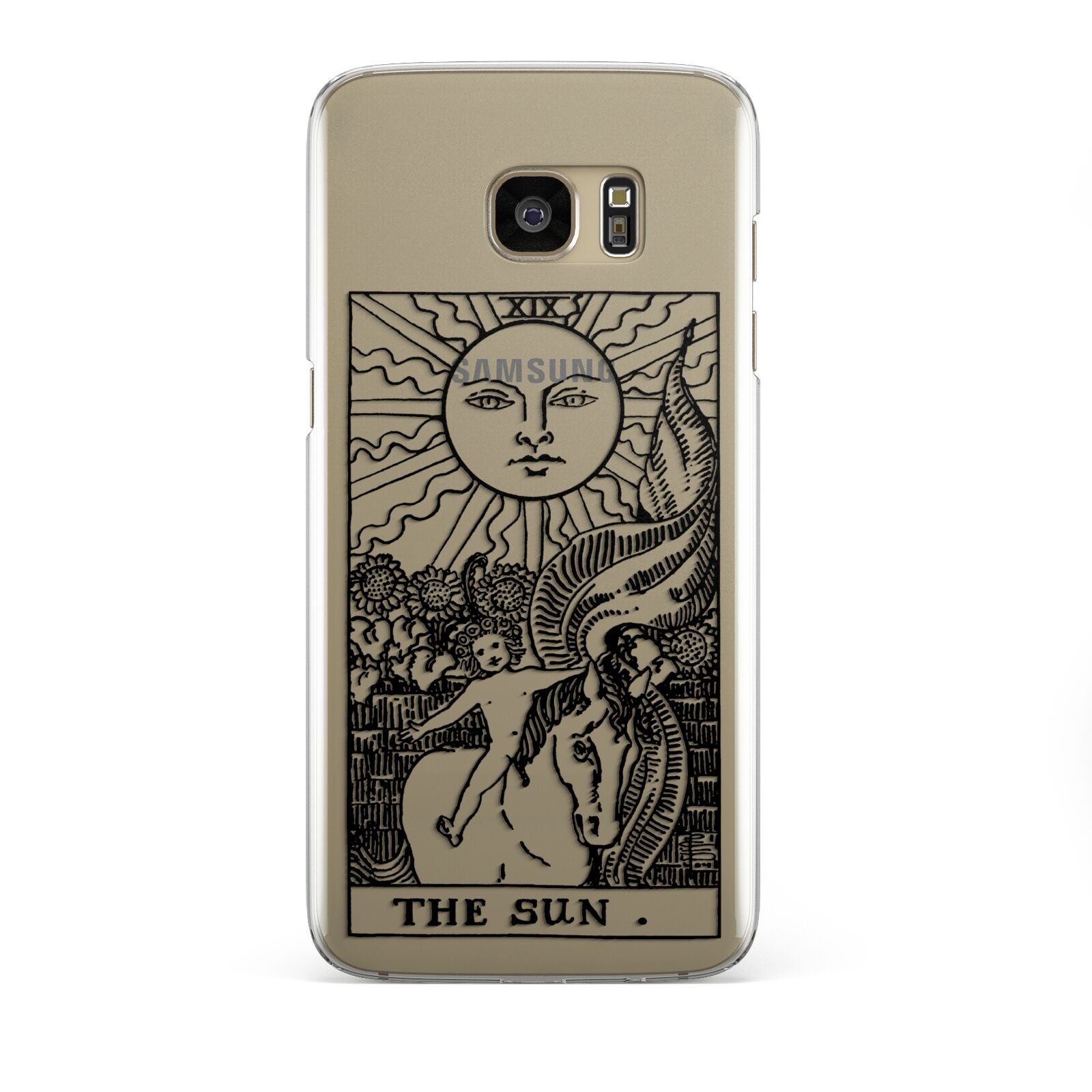 The Sun Monochrome Samsung Galaxy S7 Edge Case