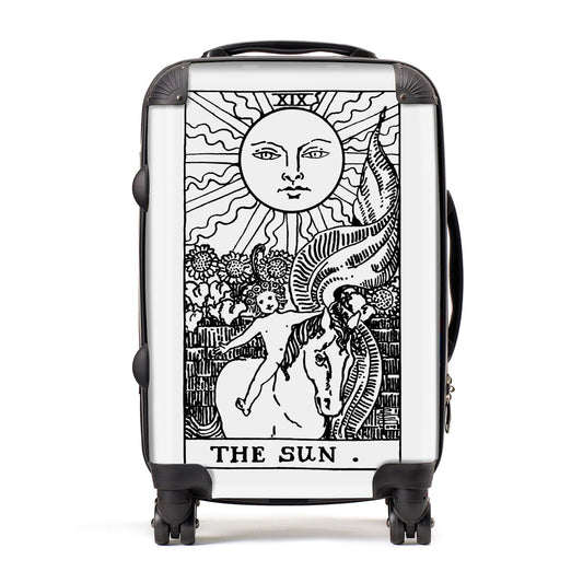 The Sun Monochrome Suitcase