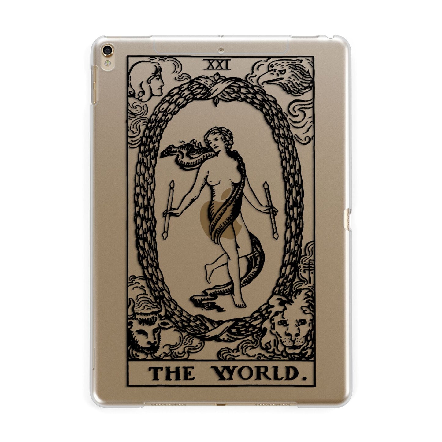 The World Monochrome Apple iPad Gold Case