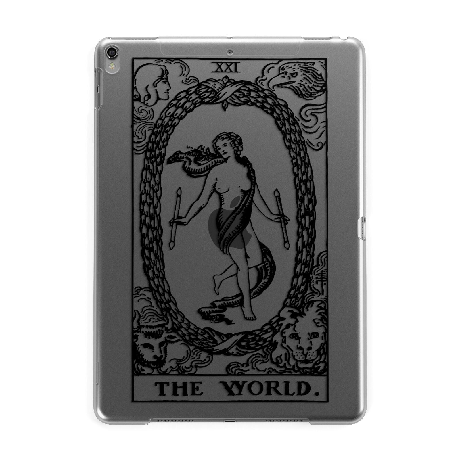 The World Monochrome Apple iPad Grey Case