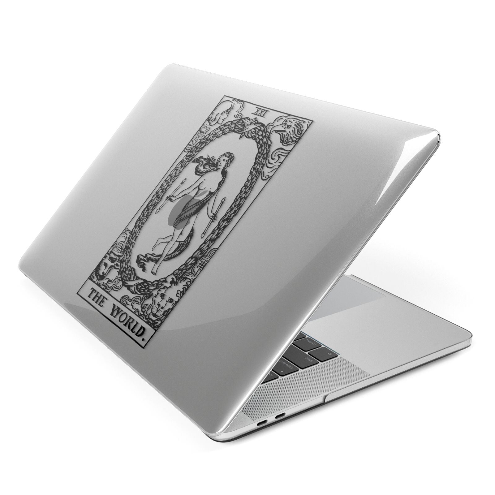 The World Monochrome Apple MacBook Case Side View